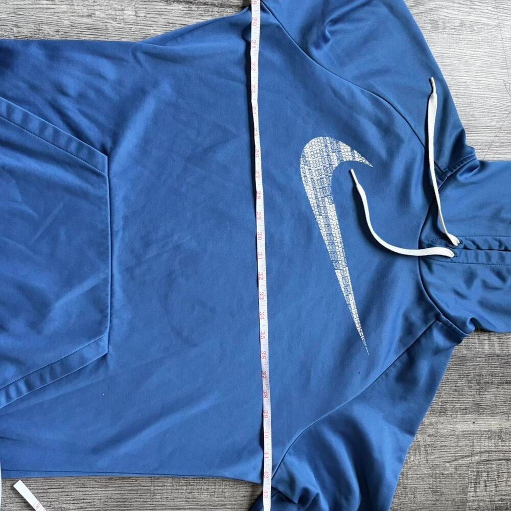 Nike blue Dri-Fit hoodie Size L - Picture 5 of 7